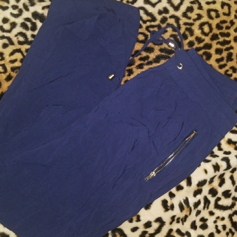 Navy joggers